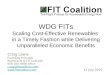 Craig Lewis Founding Principal RightCycle & FIT Coalition 650-204-9768 office craig@fitcoalition.com  WDG FITs Scaling Cost-Effective