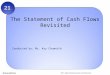 Conducted by: Mr. Koy Chumnith The Statement of Cash Flows Revisited 21 McGraw-Hill/Irwin 2011, Royal University of Law and Economics