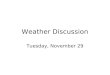 Weather Discussion Tuesday, November 29. Recap of 2011 Atlantic Hurricane Season