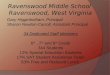 Ravenswood Middle School Ravenswood, West Virginia Gary Higginbotham, Principal Sharon Newton-Carroll, Assistant Principal 34 Dedicated Staff Members 6