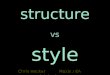 Structure style Chris Hecker Maxis / EA chrishecker.com vs