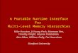 A Portable Runtime Interface For Multi-Level Memory Hierarchies Mike Houston, Ji-Young Park, Manman Ren, Timothy Knight, Kayvon Fatahalian, Alex Aiken,