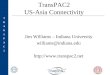 TRANSPAC2TRANSPAC2 TransPAC2 US-Asia Connectivity Jim Williams – Indiana University williams@indiana.edu 