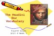 The Houdini Box Vocabulary Fourth Grade Unit 4 Week 1