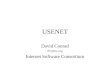 USENET David Conrad drc@isc.org Internet Software Consortium