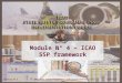 Module N° 4 – ICAO SSP framework Revision N° 3ICAO State Safety Programme (SSP) familiarization Course06/05/09