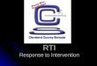 RTI Response to Intervention. Tier I Contents Review Review Paper work information Paper work information Procedures Procedures
