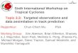 Topic 3.3: Targeted observations and data assimilation in track prediction Rapporteur: Chun-Chieh Wu PSA Working Group: Sim Aberson, Brian Etherton, Sharanya