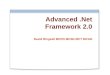 Advanced.Net Framework 2.0 David Ringsell MCPD MCSD MCT MCAD