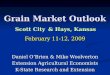 Grain Market Outlook Scott City & Hays, Kansas February 11-12, 2009 Daniel OBrien & Mike Woolverton Extension Agricultural Economists K-State Research