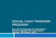 SOCIAL CASH TRANSFER PROGRAM EU Call for Proposals for Alternative Delivery Mechanisms Information Session, 30 th March, 2011