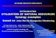 INTEGRATED UTILIZATION OF NATURAL RESOURCES Synergy examples based on Joint Slovak-Hungarian Monitoring INTEGRATED UTILIZATION OF NATURAL RESOURCES Synergy