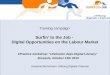 Training campaign Surfin to the Job - Digital Opportunities on the Labour Market ePractice workshop: "eInclusion days-Digital Literacy Brussels, October