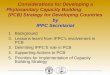 Considerations for Developing a Phytosanitary Capacity Building (PCB) Strategy for Developing Countries by IPPC Secretariat 1.Background 2.Lessons learnt