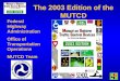 The 2003 Edition of the MUTCD Federal Highway Administration Office of Transportation Operations MUTCD Team