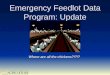 Emergency Feedlot Data Program: Update Where are all the chickens?!?!?