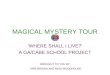 MAGICAL MYSTERY TOUR WHERE SHALL I LIVE? A GA/CABE SCHOOL PROJECT BROUGHT TO YOU BY: MRS BROWN AND MISS WOODHOUSE