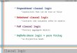 Simply Logical – Chapter 2© Peter Flach, 2000 Clausal logic Propositional clausal logic Propositional clausal logic expressions that can be true or false