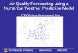The University of Reading Helen Dacre AMS 2010 Air Quality Forecasting using a Numerical Weather Prediction Model ETEX Surface Measurement Sites