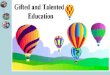 Education of the Gifted and Talented. Mr Neil Downing Principal - SELB Mr David Ryan Adviser - BELB