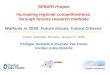 SPIDER Project Increasing regional competitiveness through futures research methods Wallonia in 2020: Future Issues, Future Citizens Expert workshop, Brussels,