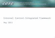 0 May 2013 Internal Control–Integrated Framework