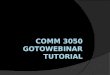 GoToMeeting / GoToWebinar Webinar and collaboration tool Create a trial account at  g2w/try