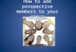 How to add prospective members to your group. If someone wants to join your organization, as the primary contact you should receive an email notifying