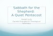 Sabbath for the Shepherd: A Quiet Pentecost Dwight Judy Garrett-Evangelical Theological Seminary