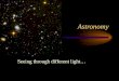 Astronomy Seeing through different light…. VisibleUV
