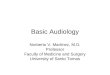 Basic Audiology