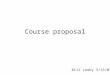 Course proposal Bill Leahy 3/13/03. CS1321 Scheme CS1322 Java CS2340 Squeak CS2335 Java CS1050 Proofs CS3500 Theory CS2130 C ECE2030 Hardware CS2200 Systems