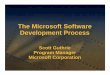 The Microsoft Software Development Process