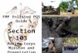 Www.battalionaidstation.com FMF Enlisted PQS Guide Section 103 Marine Corps Mission and Organization Fundamentals