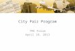 City Pair Program TMC Forum April 10, 2013. Agenda Changes in FY14 FY14 Market Information FY14 Timeline 48 Hour Auto Cancellation Use of Commercial Fares