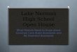 Lake Norman High School Open House What Parents Need to Know about Common Core State Standards and NC Essential Standards