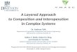 A Layered Approach to Composition and Interoperation in Complex Systems Dr. Andreas Tolk Department of Engineering Management and Systems Engineering Old