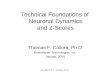 (c) 2007-9 T. F. Collura, Ph.D. Technical Foundations of Neuronal Dynamics and Z-Scores Thomas F. Collura, Ph.D BrainMaster Technologies, Inc. January,