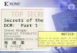 Secrets of the DCM: Part 1 Steve Knapp General Products Division (steve.knapp@xilinx.com) (v1.2, 11-OCT-2004) © 2004 by Xilinx, Inc. All rights reserved