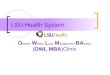 LSU Health System O besity W eight L oss M anagement BA riatric (OWL MBA)Clinic