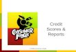 © 2006 Consumer Jungle Credit Scores & Reports. © 2006 Consumer Jungle Why Credit is Important FICO or credit score: Credit Card Issuers & Lenders â€“Determine