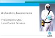 Asbestos Awareness Presented by QBE Loss Control Services