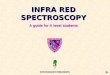 INFRA RED SPECTROSCOPY A guide for A level students KNOCKHARDY PUBLISHING