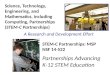 Science, Technology, Engineering, and Mathematics, including Computing, Partnerships (STEM-C Partnerships) A Research and Development Effort STEM-C Partnerships: