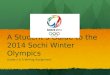 A Students Guide to the 2014 Sochi Winter Olympics Grade 5 & 6 Writing Assignment