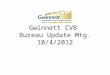 Gwinnett CVB Bureau Update Mtg. 10/4/2012. Welcome