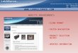 CLEAN FORMAT FASTER NAVIGATION PRODUCT SELECTION GUIDES UPDATED INFORMATION WEBSITE ENHANCEMENTS