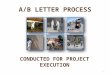 A/B LETTER PROCESS 1 PUBLIC PROJECT CONSTRUCTION SERVICES Under $15,000 maximum Painting and repainting, alteration, improvement, demolition, renovation,