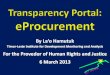 Why is procurement important?. 79% of state expenditures are through procurement