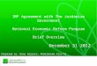 IMF Agreement with The Jordanian Government National Economic Reform Program Brief Overview December 31 2012 Prepared by: Bana Hajjara; Abdelmonem Alzubi